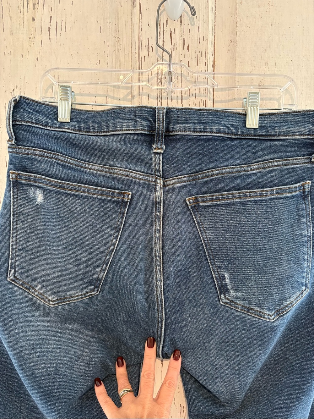 Gap High Rise Slim Straight Jeans - Picture 4 of 6
